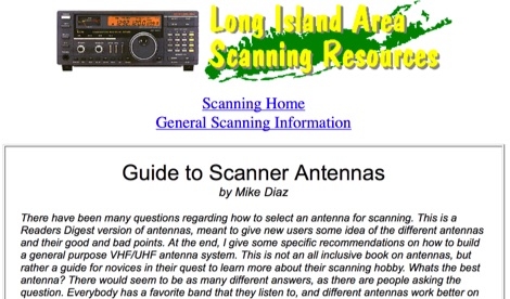 Guide to scanning antennas