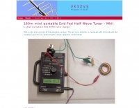 160m End Fed Half Wave Tuner