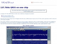 137.7kHz QRSS on one chip