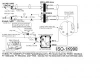 PSK31 interface schematic for Yaesu RTX