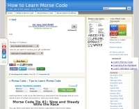 Operating Modes/Morse code/Learning Morse Code