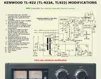 KENWOOD TL-922 modifications