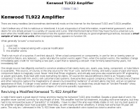 Radio Equipment/HF Amplifiers/Kenwood TL-922
