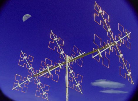Fractal Antenna for ham radio bands