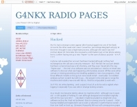 G4NKX RADIO PAGES