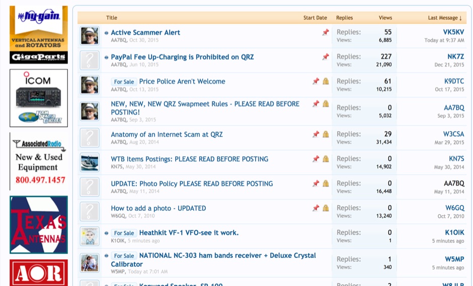 Internet and Radio/Classifieds