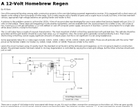 A 12-Volt Homebrew Regen