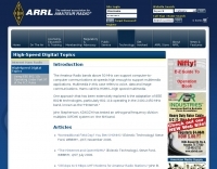 ARRL High Speed Digital Topics