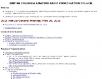 British Columbia Ham Radio Coordination Council