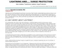 Technical Reference/Lightning Protection