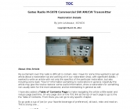 Gates M-5078 restoration