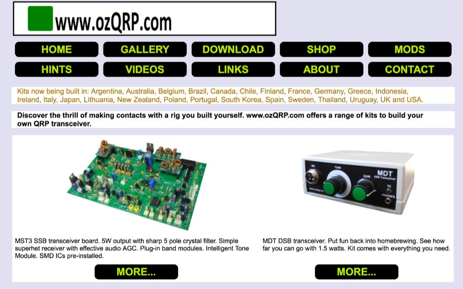 ozQRP.com QRP Radio Kits