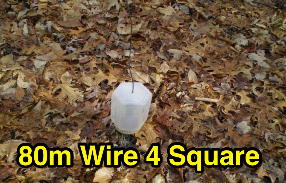 80 m four square vertical