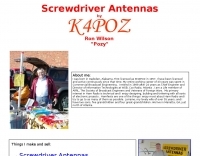 K4POZ Screwdriver Antennas
