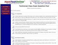 Technician Class Exam Question Pool - 2010 2014