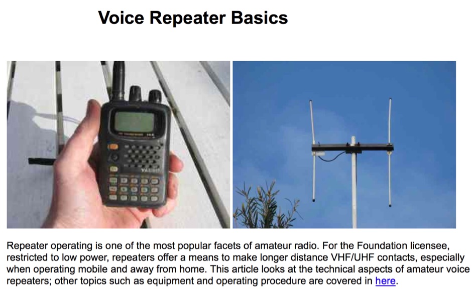 Voice Repeater Basics