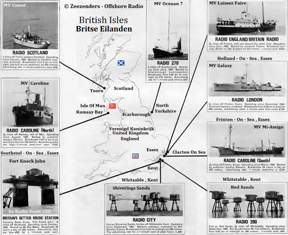 Offshore Radio radio broadcast Staions - live stream