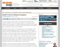 Build A Vector Network Analyzer