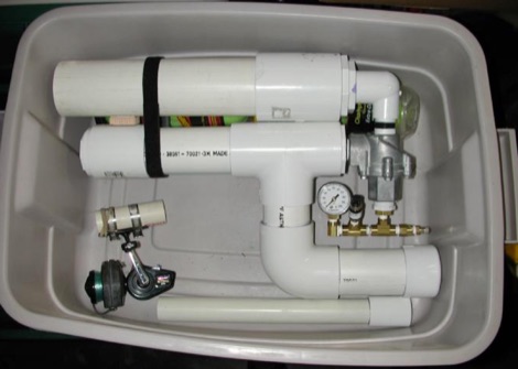 Build a compact antenna launcher
