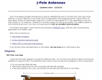 J-Pole antennas