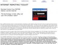 W4MQ Internet Remoting Toolkit