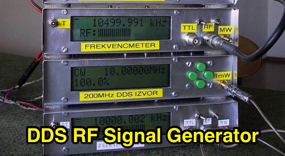 DDS RF Signal Generator Project