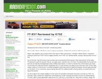 FT 857 Reviewed by K7SZ