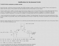 Kenwood TS-690 Modulation Mod