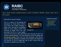 Elecraft K3 audio review