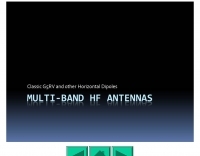 Multiband HF antennas