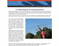 A Trolley System for Raising Antennas