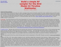 Build a simple RF sampler