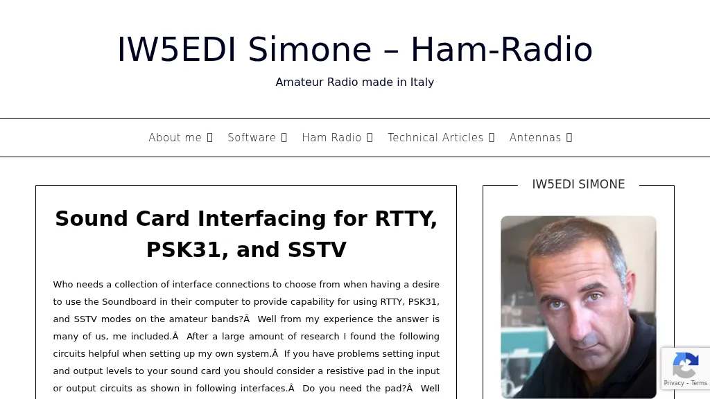Sound card interfacing