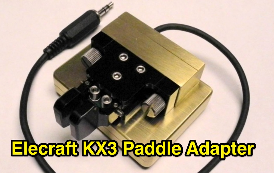 Elecraft KX3 Paddle Adapter