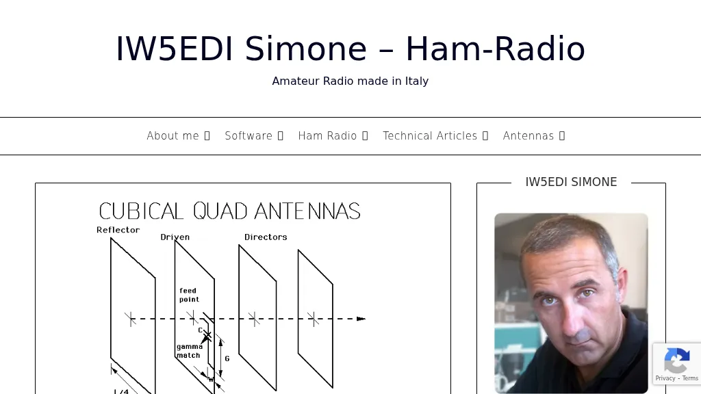 Cubical Quad Antenna Design