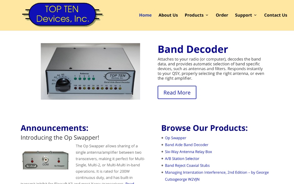Top Ten Devices