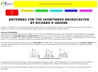 Antennas for SW Broadcasters