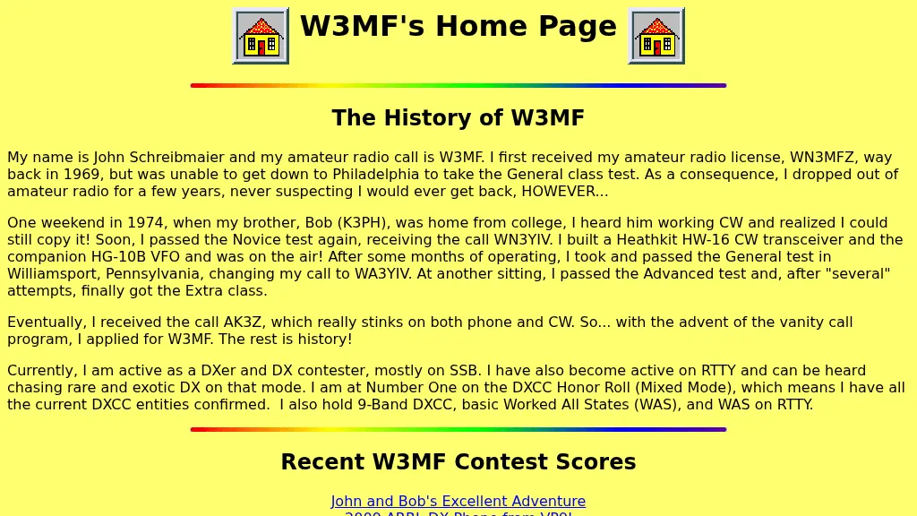 Ham Radio/Personal Pages/USA