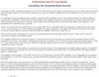 Receiving loop for long waves