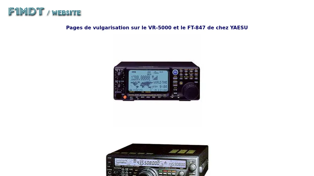 FT847 Web Site