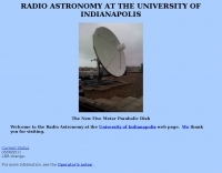 Radio Astronomy at the University of Indianapolis