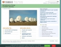 Cavendish Astrophysics Homepage