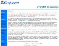 UTC-GMT Conversion