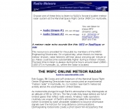 Radio Meteors-NASA Alabama