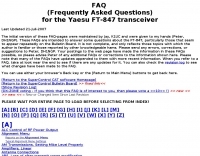 Radio Equipment/HF Transceivers/Yaesu FT-847