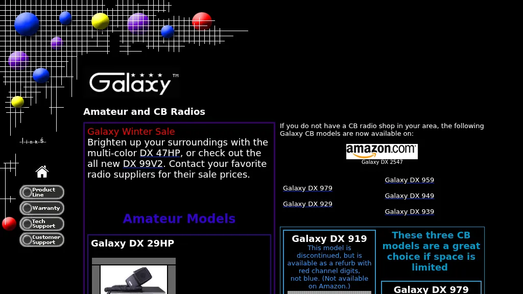 Galaxy Radios