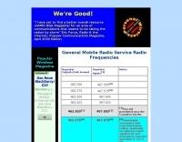 GMRS Frequencies
