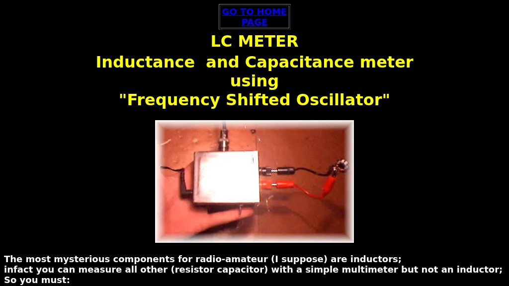 LC METER