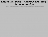 Ve3sqb Antenna Programs