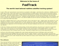 FODtrack Satellite Tracking Interface